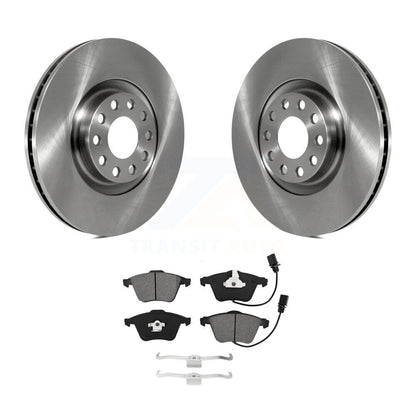 Kit de disques de frein à disque avant et plaquettes semi-métalliques pour Audi A4 Quattro