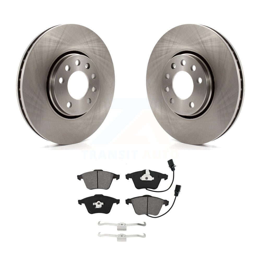 Kit disques de frein à disque avant et plaquettes semi-métalliques pour Saab 9-3X K8S-102862