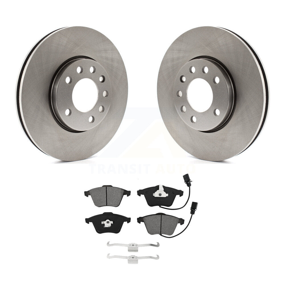 Kit disques de frein à disque avant et plaquettes semi-métalliques pour Saab 9-3X K8S-102863