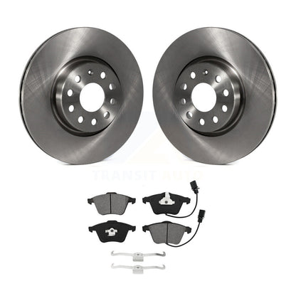 Kit de disques de frein à disque avant et plaquettes semi-métalliques pour Volkswagen CC R32