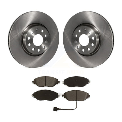 Rotor de frein à disque avant et Kit de plaquettes semi-métalliques pour Volkswagen GTI Arteon Audi A