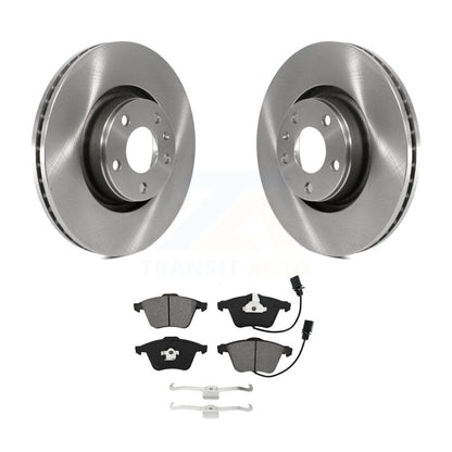 Kit de disques de frein à disque avant et plaquettes semi-métalliques pour Audi A6 Quattro