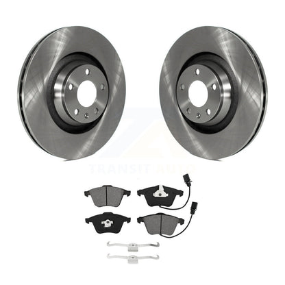 Kit de disques de frein à disque avant et plaquettes semi-métalliques pour Audi A6 Quattro