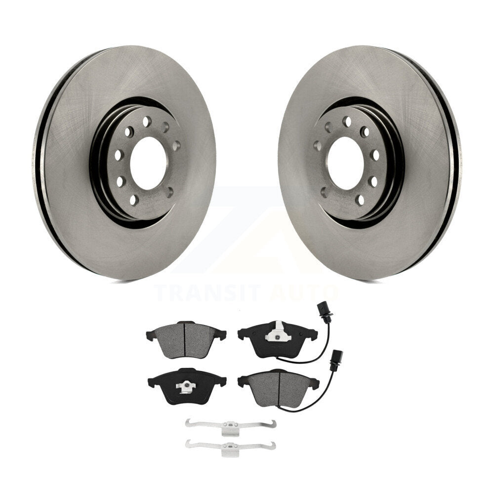Kit disques de frein à disque avant et plaquettes semi-métalliques pour Saab 9-3X K8S-102873