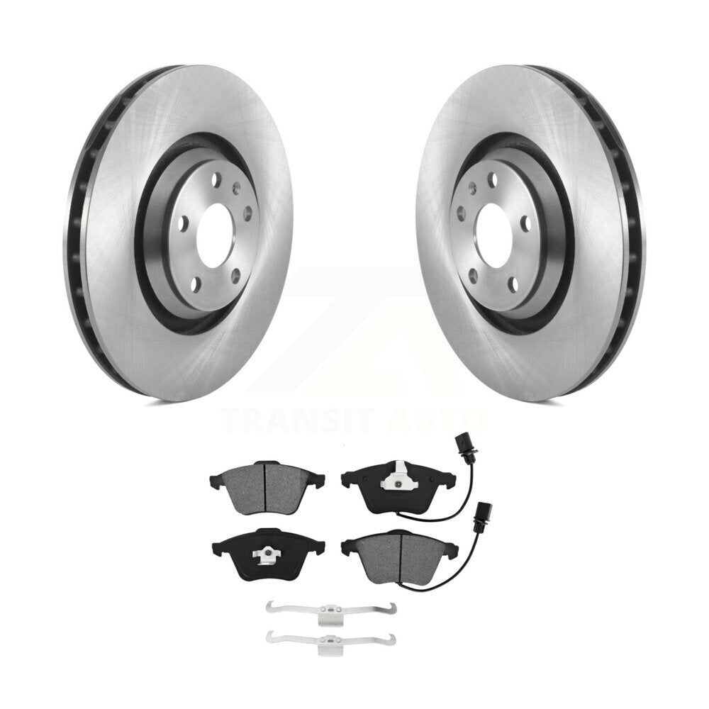 Kit de disques de frein à disque avant et plaquettes semi-métalliques pour Audi TT Quattro TTS