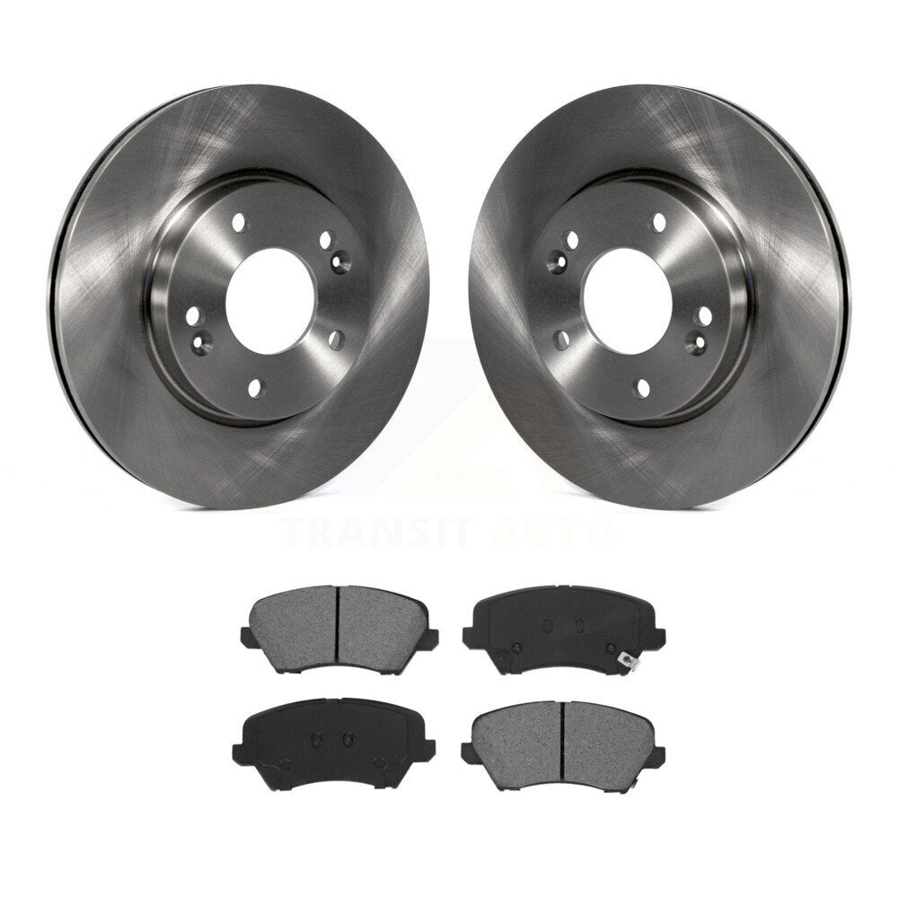 Kit de plaquettes de frein semi-métalliques pour Rotors de frein avant, pour Kia Forte Hyundai Elantra GT Forte