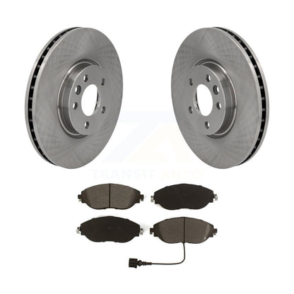 Kit de disques de frein à disque avant et plaquettes semi-métalliques pour Volkswagen CC AWD