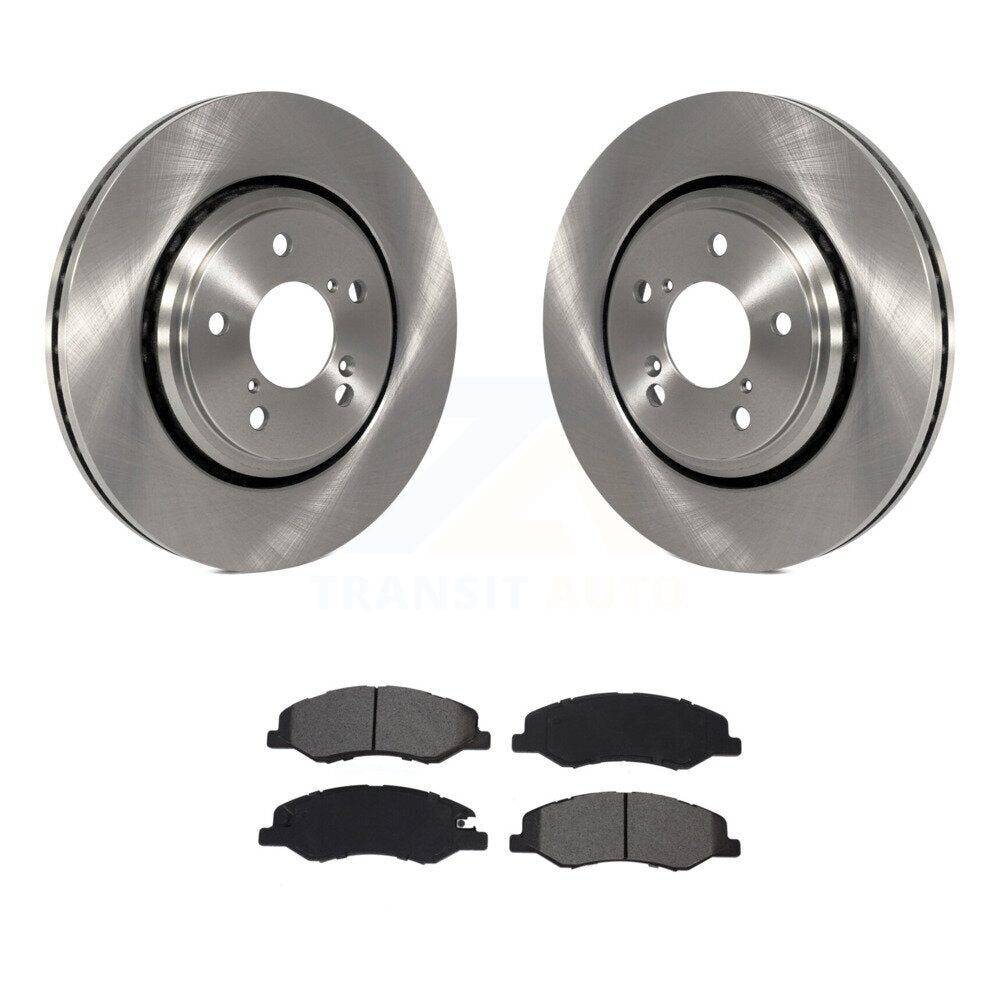 Kit de rotors de frein à disque avant et de plaquettes semi-métalliques pour Honda Odyssey 2018-2023