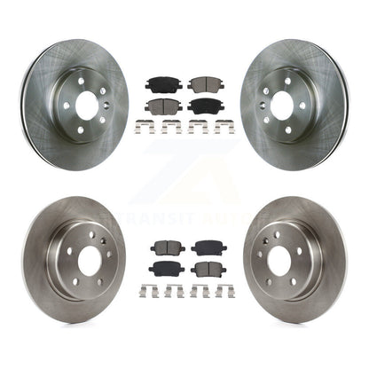 Rotors de frein avant arrière et Kit de plaquettes semi-métalliques pour Chevrolet Cruze Bolt EV Vol
