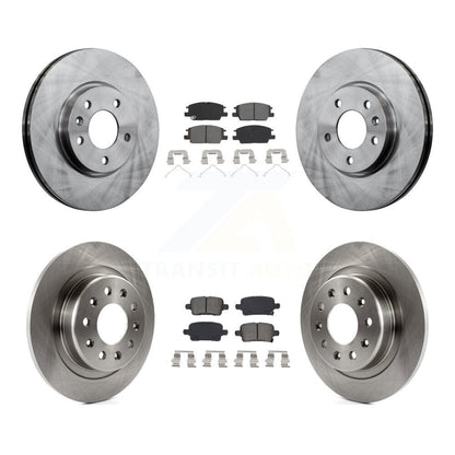 Rotor de frein avant arrière et Kit de plaquettes semi-métalliques pour Chevrolet Equinox GMC Terrai