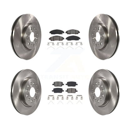 Kit de rotor de frein avant et arrière et plaquettes semi-métalliques pour Chevrolet Traverse GMC Acadi