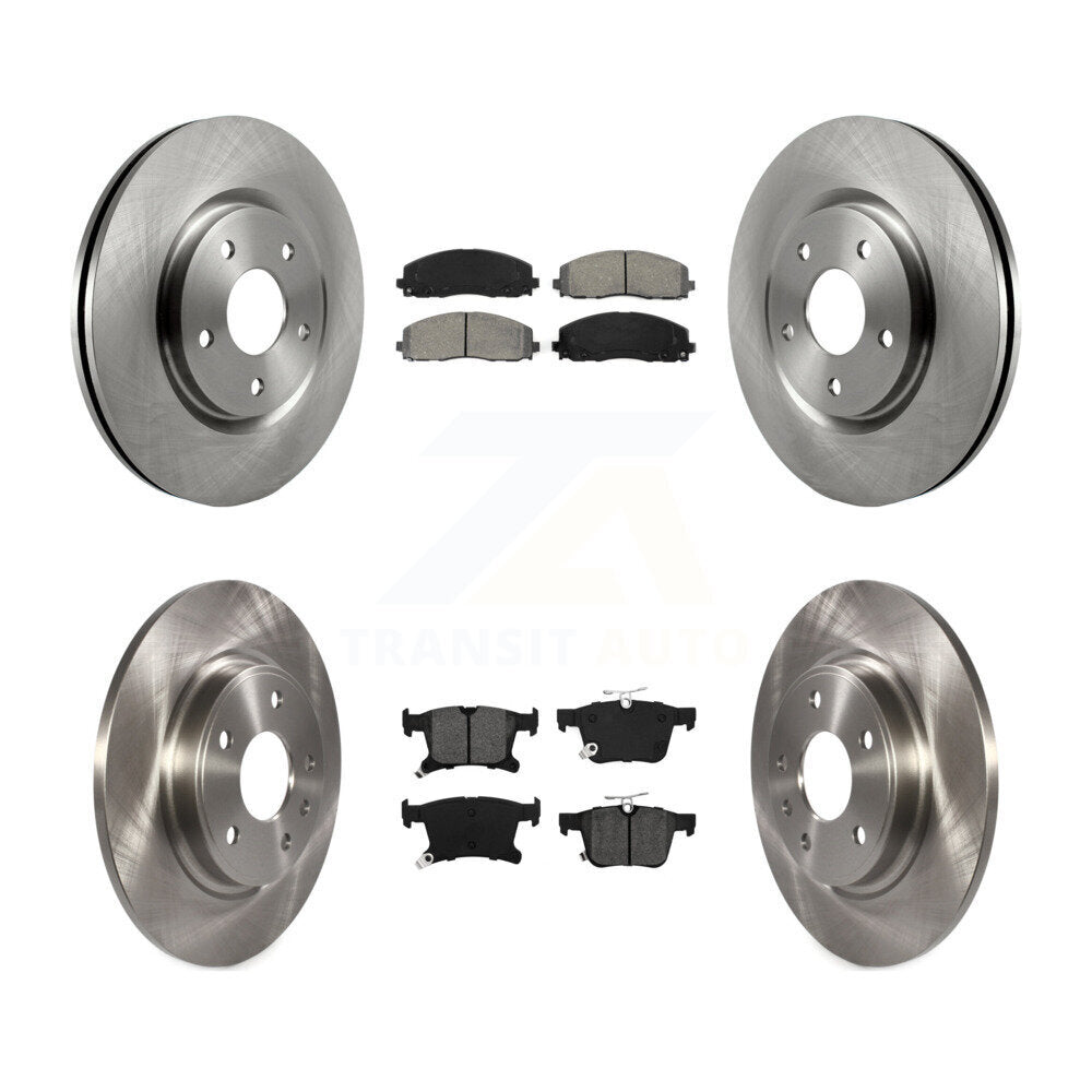 Kit de plaquettes semi-métalliques de Rotor de frein avant et arrière, pour Chrysler Pacifica Grand Carava
