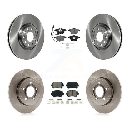 Kit de disques de frein à disque avant et arrière et plaquettes semi-métalliques pour Audi A4 Quattro
