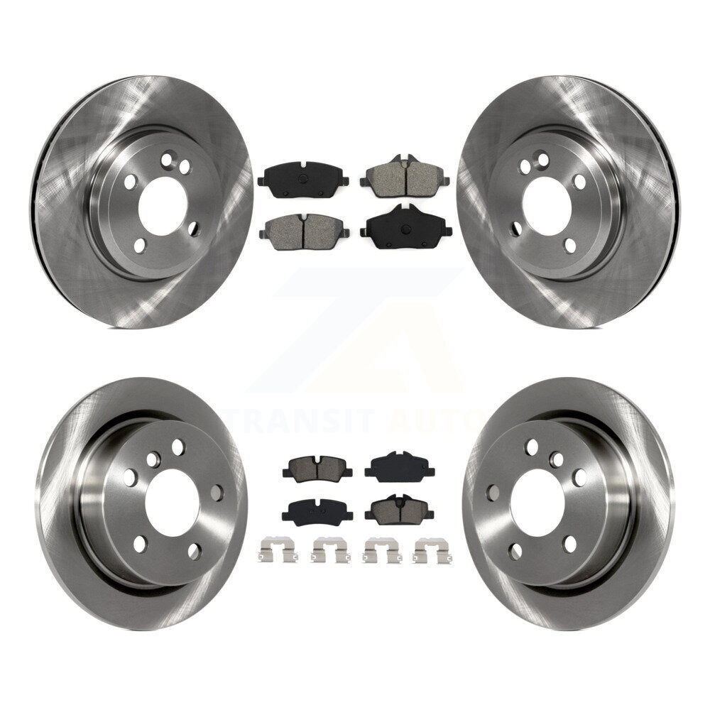 Kit de plaquettes semi-métalliques de Rotor de frein à disque avant et arrière, pour Mini Cooper 2015 2.0L/1.5