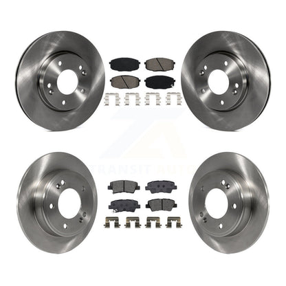 Kit de plaquettes de frein semi-métalliques pour Rotors de frein avant et arrière, pour Kia Hyundai Kona Forte Soul G