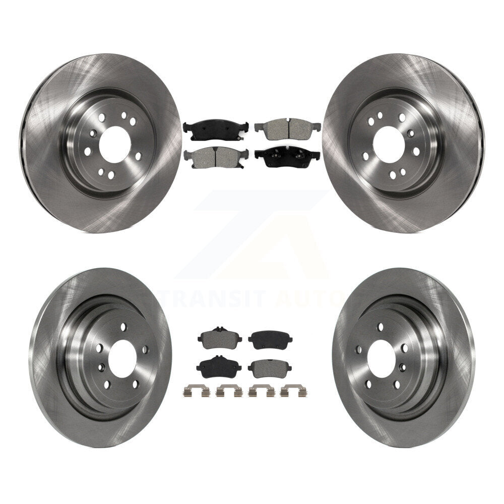 Kit de plaquettes semi-métalliques de Rotor de frein à disque avant et arrière, pour Mercedes-Benz ML350 GLE35