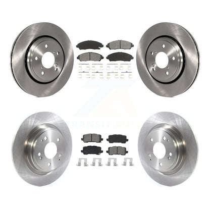 Kit de rotors de frein à disque avant et arrière et plaquettes semi-métalliques pour Acura MDX K8S-10293