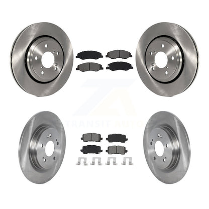 Rotors de frein à disque avant et arrière et kit de plaquettes semi-métalliques pour Honda Odysse 2018-2023