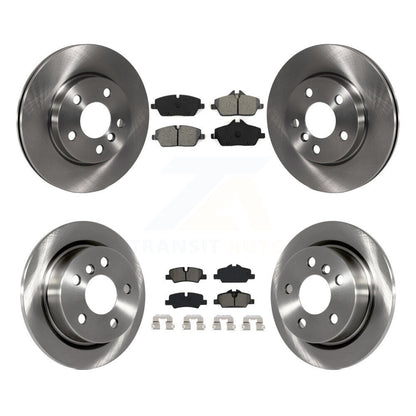Kit de disques de frein à disque avant et arrière et plaquettes semi-métalliques pour Mini Cooper