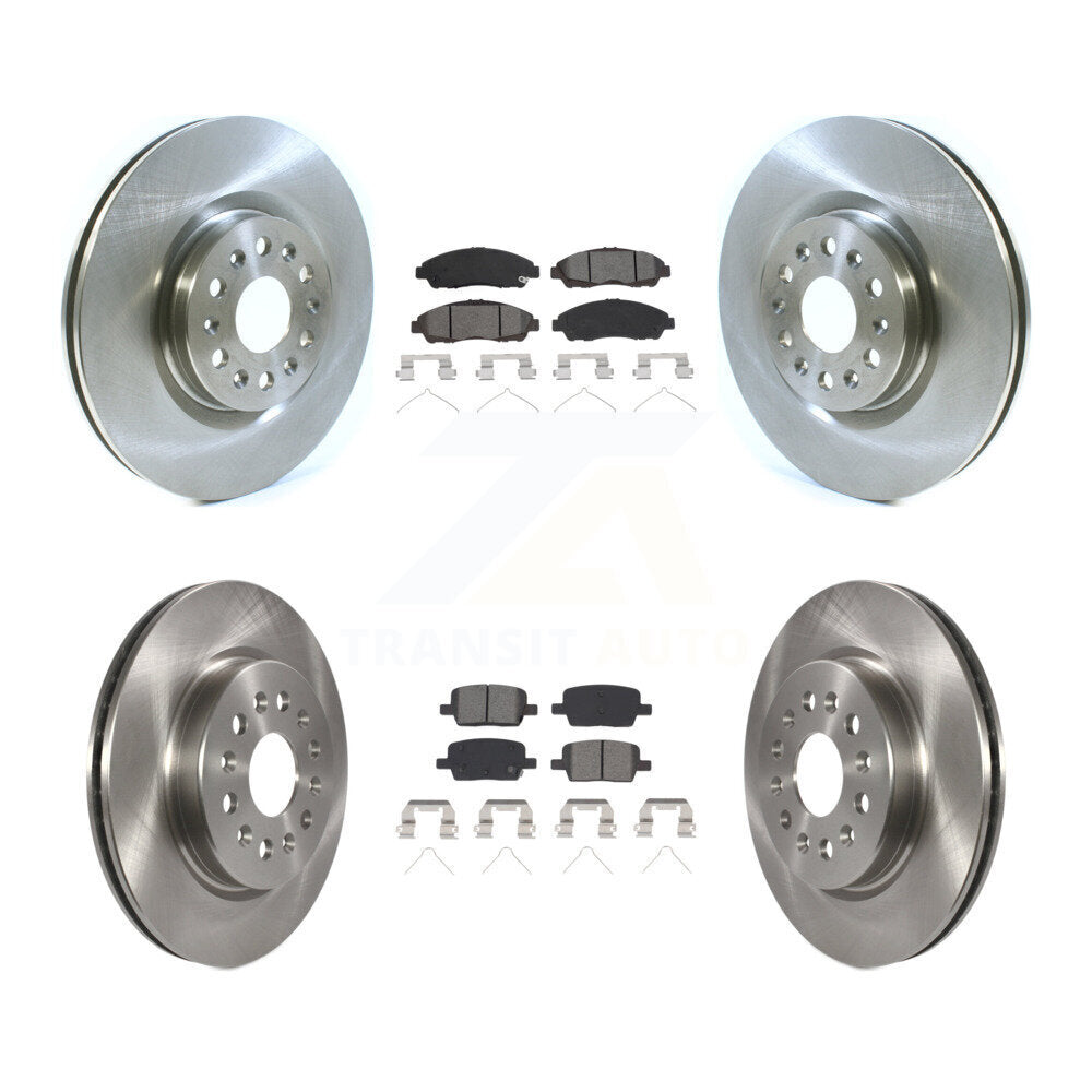 Kit de plaquettes de frein semi-métalliques pour Rotors de frein avant et arrière, pour Cadillac XT5 Buick autoclave XT