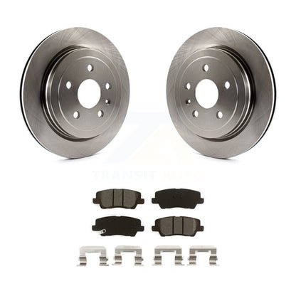 Kit de disques de frein à disque arrière et plaquettes semi-métalliques pour Cadillac CTS K8S-102959