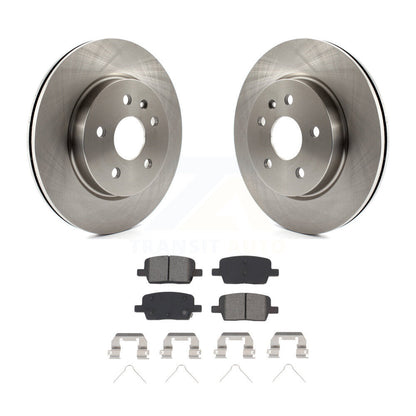 Rotors de frein à disque arrière et Kit de plaquettes semi-métalliques pour Chevrolet Camaro Cadillac CT