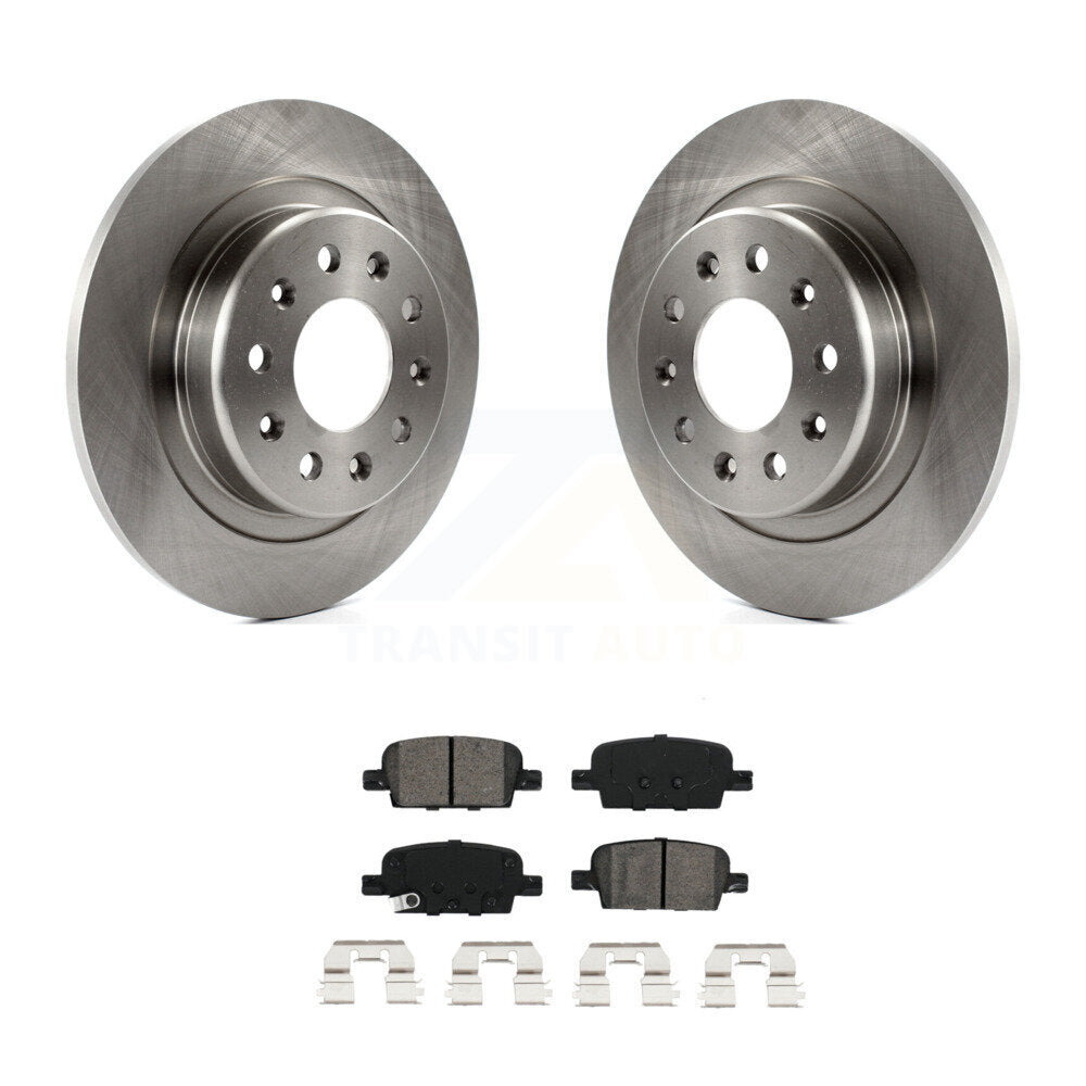 Kit de disques de frein à disque arrière et plaquettes semi-métalliques pour Chevrolet Malibu