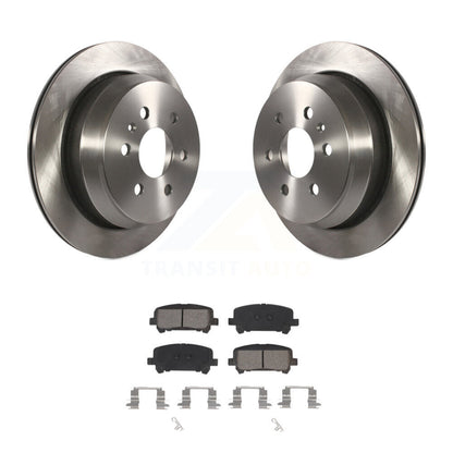 Rotors de frein à disque arrière et Kit de plaquettes semi-métalliques pour Chevrolet Colorado GMC Canyo