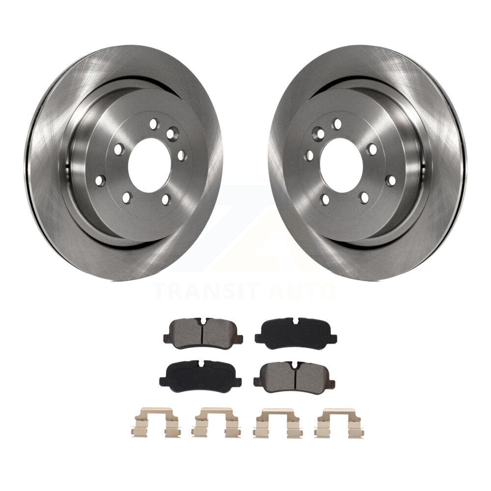 Rotor de frein à disque arrière et Kit de plaquettes semi-métalliques pour Land Rover Range Sport LR4 LR
