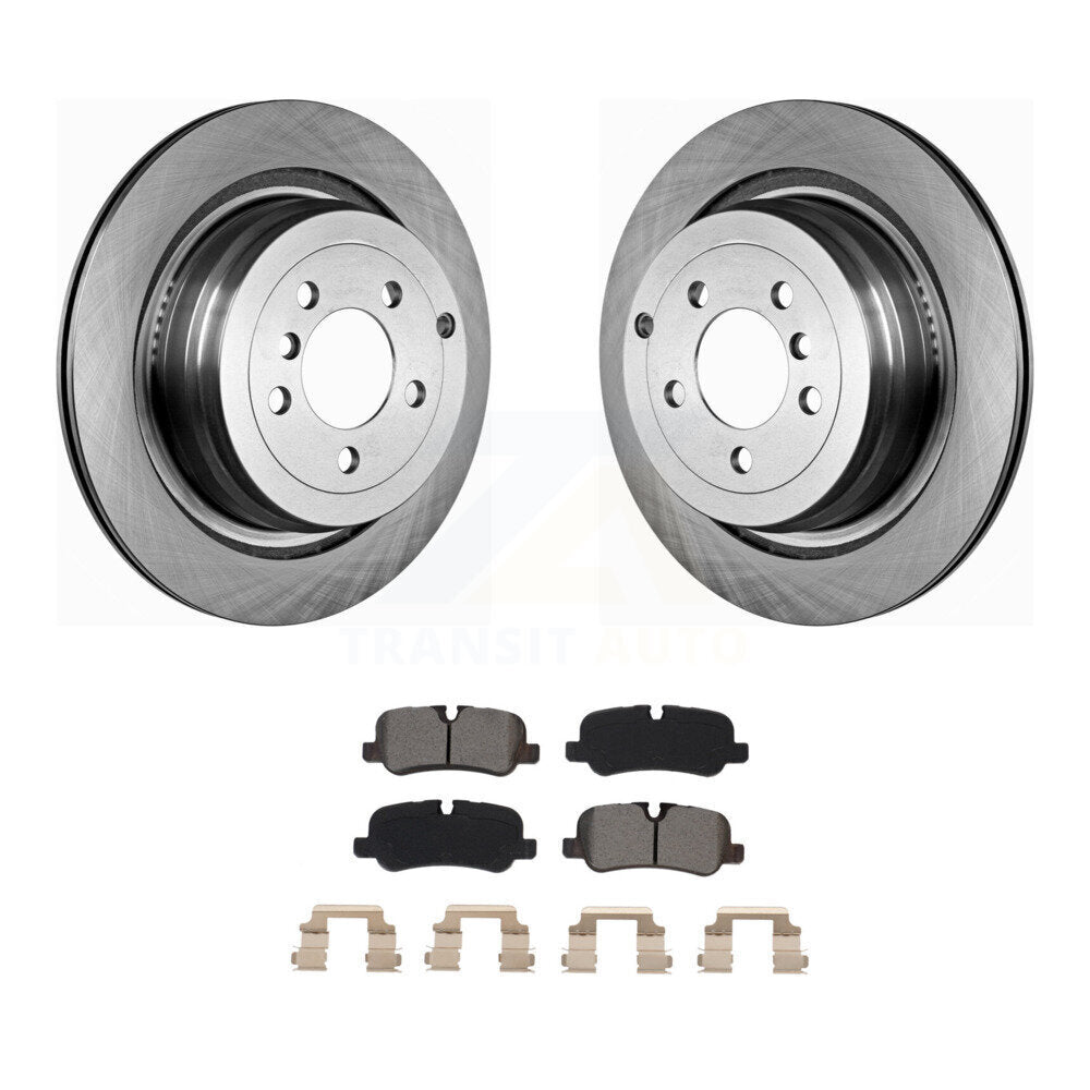 Kit de disques de frein à disque arrière et plaquettes semi-métalliques pour Land Rover Range