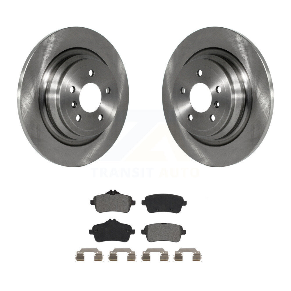 Kit de plaquettes semi-métalliques de Rotor de frein à disque arrière, pour Mercedes-Benz ML350 GLE350 ML25