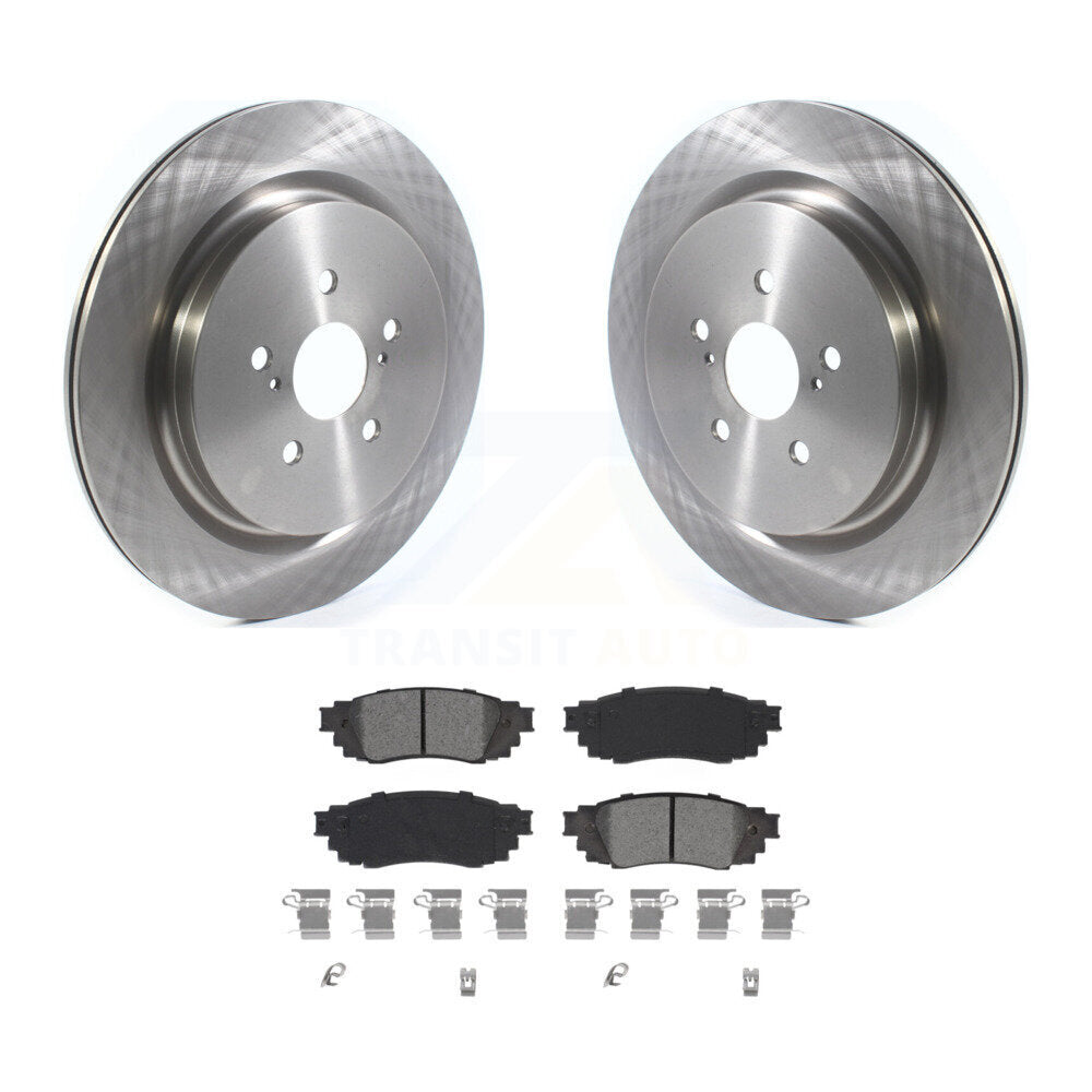 Kit de rotor de frein arrière et de plaquettes semi-métalliques pour Lexus RX350 RX450h RX350L RX450h