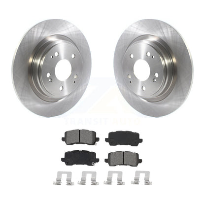 Kit de disques de frein à disque arrière et de plaquettes semi-métalliques pour Acura MDX 2017-2020