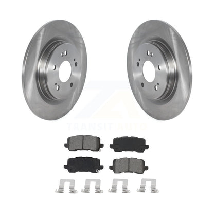 Kit de disques de frein à disque arrière et plaquettes semi-métalliques pour Honda Odyssey 2018-2023