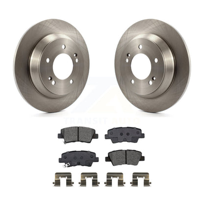 Kit de plaquettes semi-métalliques de Rotor de frein arrière pour Kia Rondo avec stationnement électrique