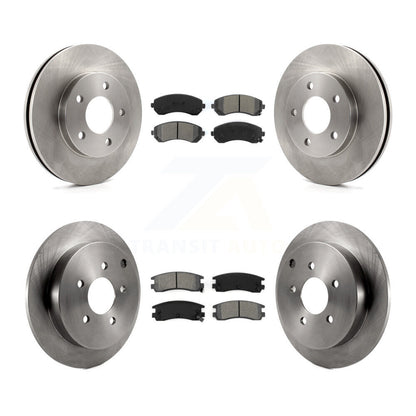 Kit de plaquettes de frein semi-métalliques pour Rotors de frein avant et arrière, pour Buick rendez-vous Pontiac Azte