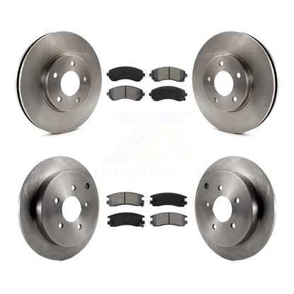 Kit de plaquettes de frein semi-métalliques pour Rotors de frein avant et arrière, pour Buick rendez-vous Pontiac Azte