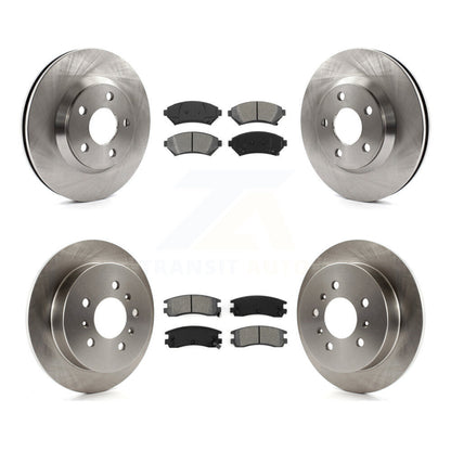 Rotors de frein avant arrière et Kit de plaquettes semi-métalliques pour Chevrolet Impala Monte Carl