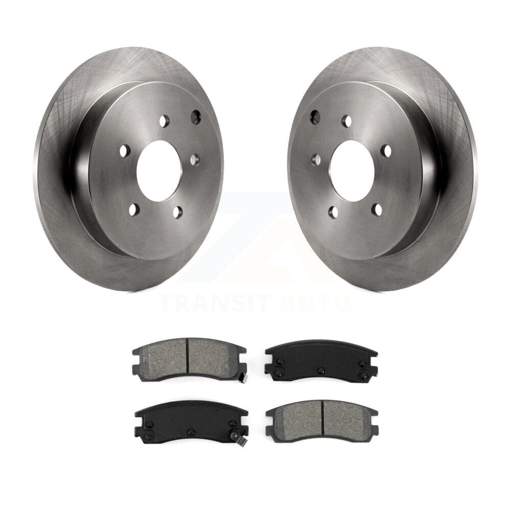 Kit de plaquettes semi-métalliques de Rotor de frein à disque arrière, pour Buick rendez-vous Pontiac Montan