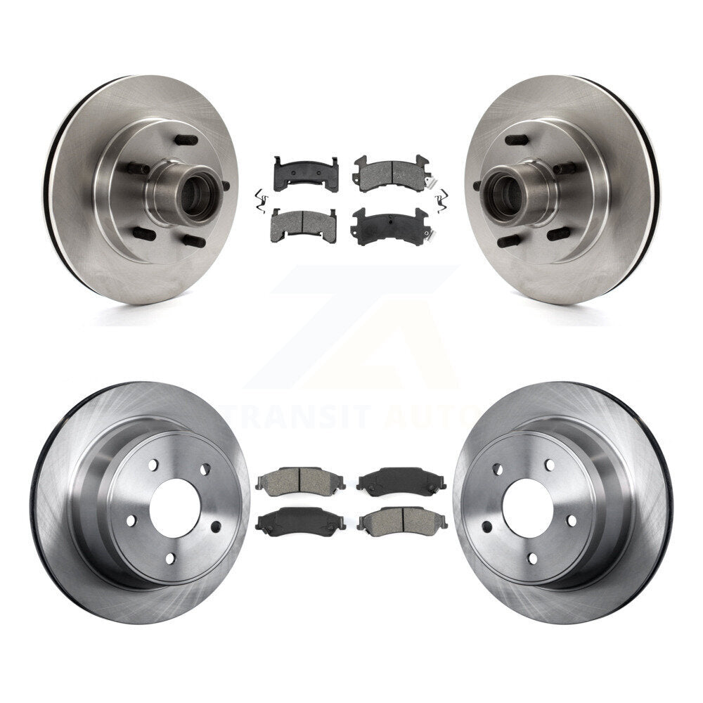 Kit de plaquettes de frein semi-métalliques pour Rotors de frein avant et arrière, pour Chevrolet S10 GMC Blazer Jimm