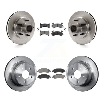 Kit de plaquettes de frein semi-métalliques pour Rotors de frein avant et arrière, pour Chevrolet S10 GMC Blazer Jimm