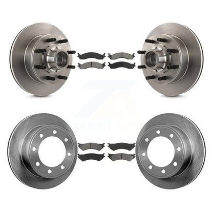 Kit de plaquettes semi-métalliques de Rotor de frein avant et arrière, pour Ford E-350 Super Duty Econolin