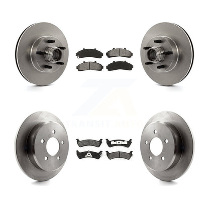 Rotors de frein avant arrière et Kit de plaquettes semi-métalliques pour Ford Ranger Explorer Mercur