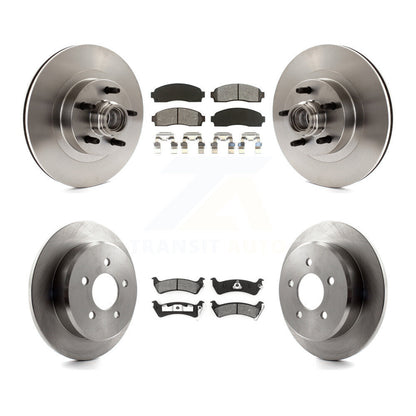 Kit de rotors de frein avant et arrière et plaquettes semi-métalliques pour Ford Explorer Sport Trac RW