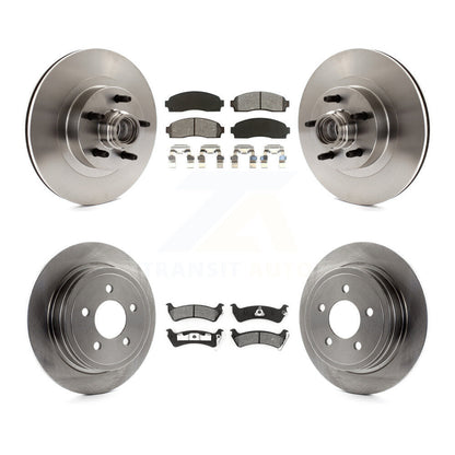 Kit de rotors de frein avant et arrière et plaquettes semi-métalliques pour Ford Explorer Sport Trac RW