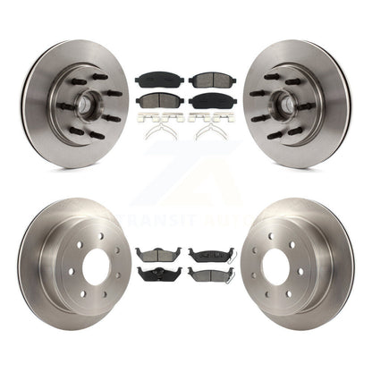 Kit de plaquettes de frein semi-métalliques pour rotors de frein avant et arrière, pour Ford F-150 Lincoln Mark LT RW