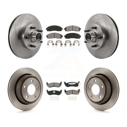 Kit de plaquettes de frein à disque semi-métalliques avant et arrière, pour Ford Ranger RW 2010 – 2011