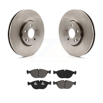 Kit de disques de frein à disque avant et plaquettes semi-métalliques pour Mercedes-Benz E500 AWD