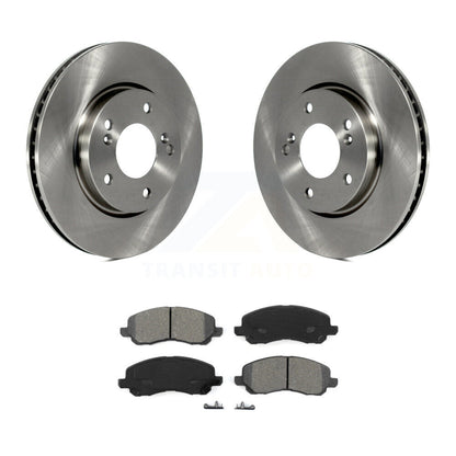 Kit de disques de frein à disque avant et plaquettes semi-métalliques pour Mitsubishi Galant