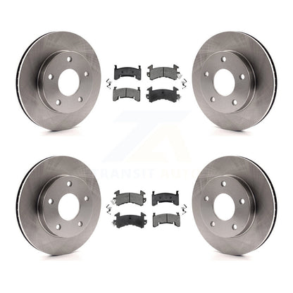 Kit de plaquettes semi-métalliques de Rotor de frein avant et arrière, pour Cadillac Eldorado Buick Rivier